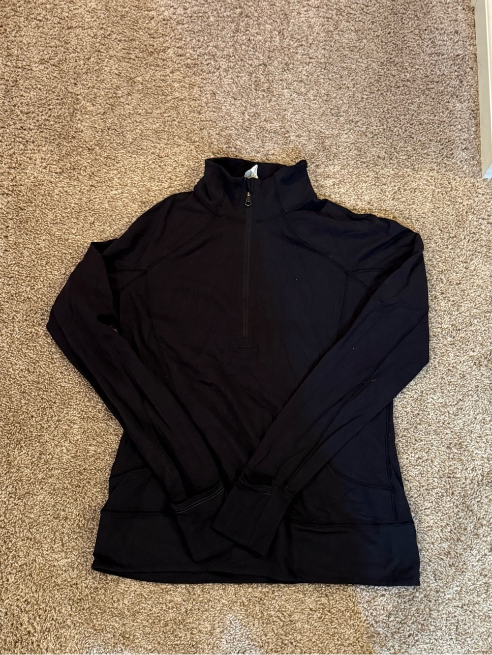 lululemon athletica Black Quarter-Zip